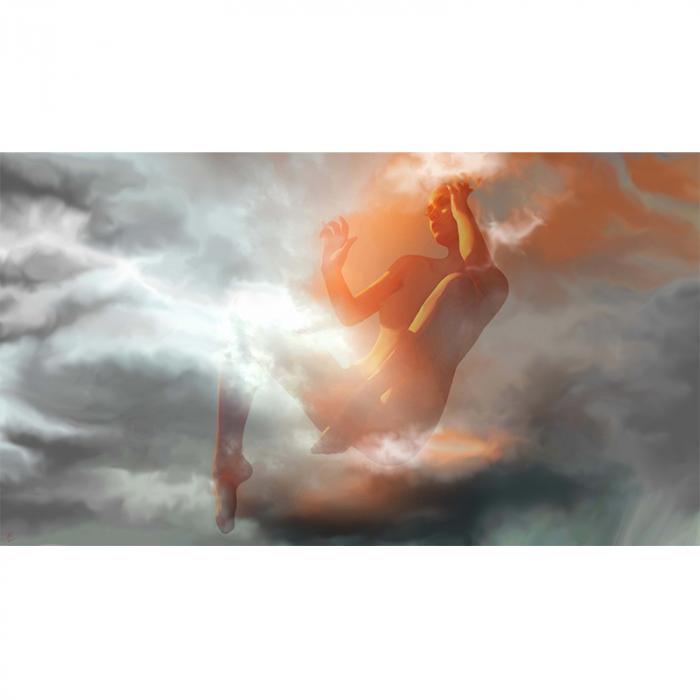 Me in clouds