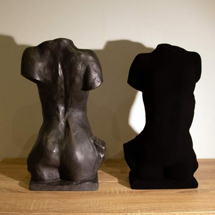 Torso of young woman – Spatial analysis