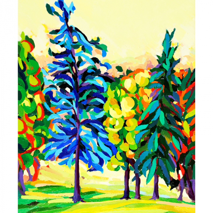 Albero blu