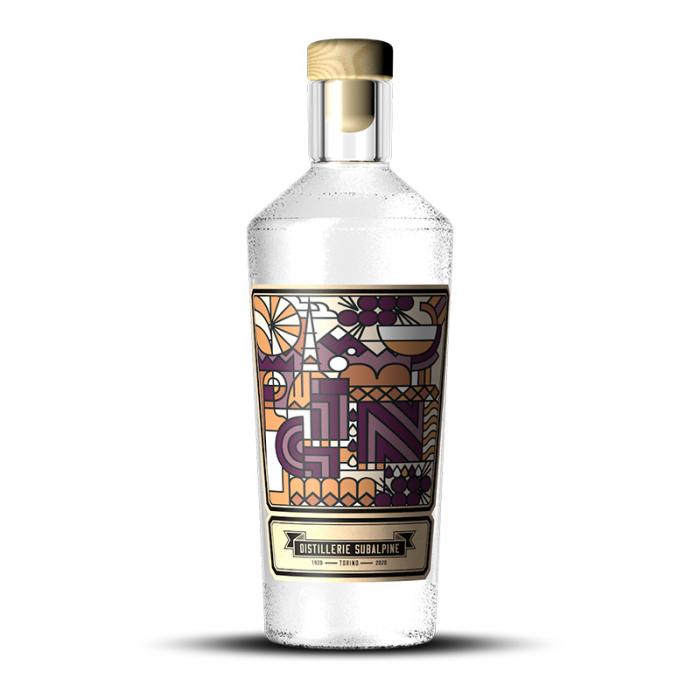 Bottiglia in edizione limitata Turin Dry Gin