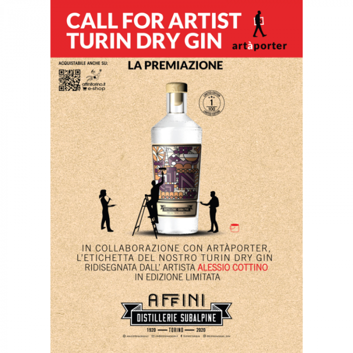 Bottiglia in edizione limitata Turin Dry Gin - immagine 3