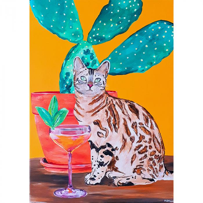 Cocktail cat