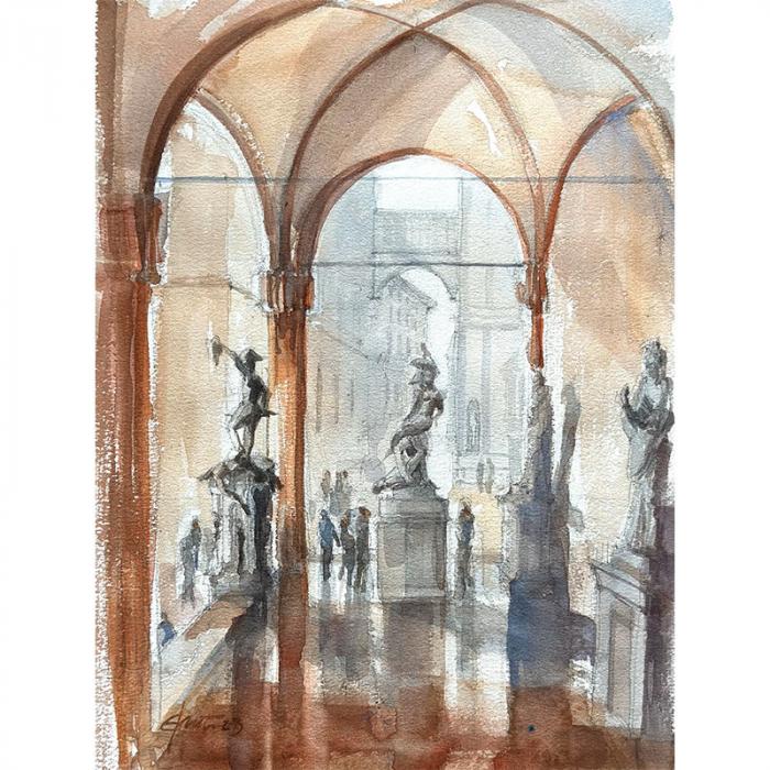Loggia dè Lanzi-Firenze