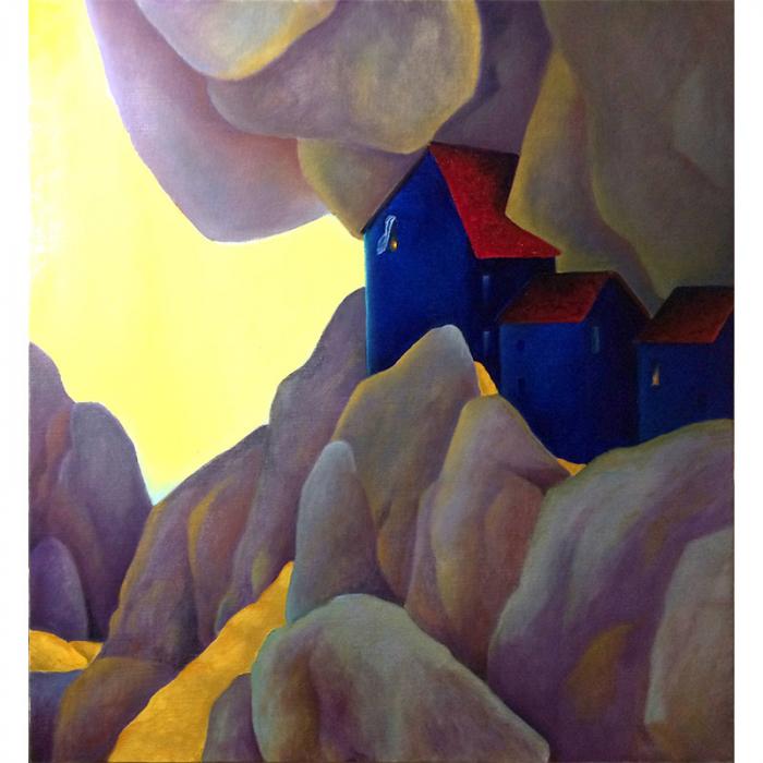 Case fra le rocce