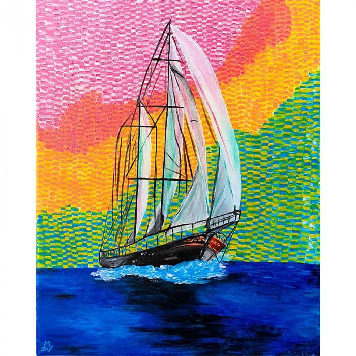 Colorful boat