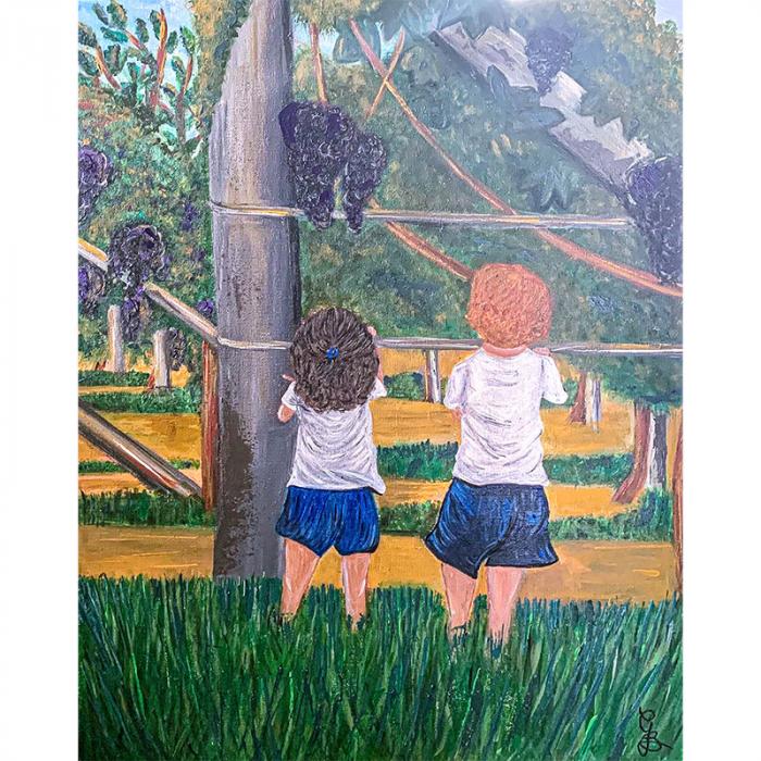 Gemelli nel vigneto