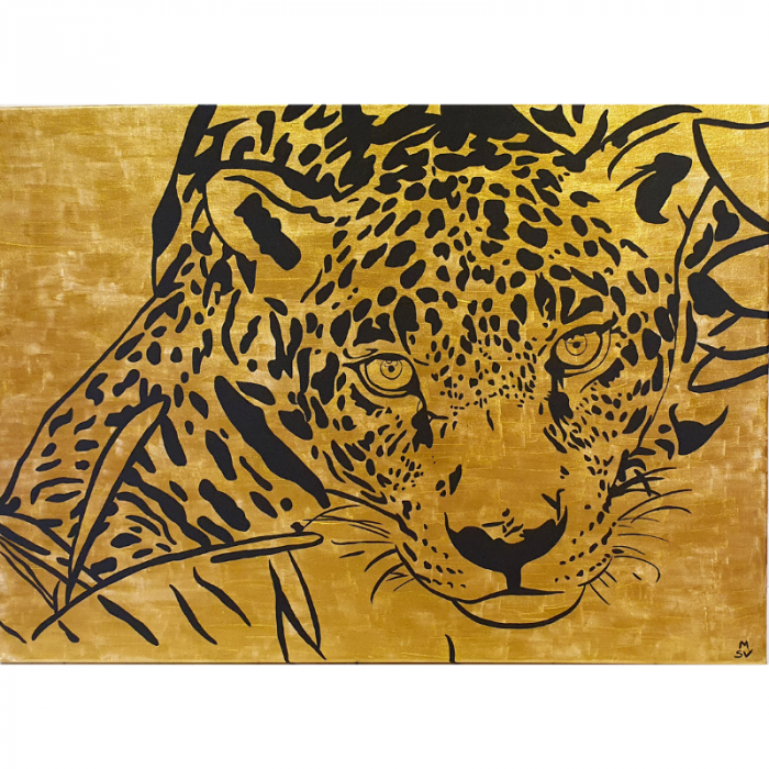Gold leopard
