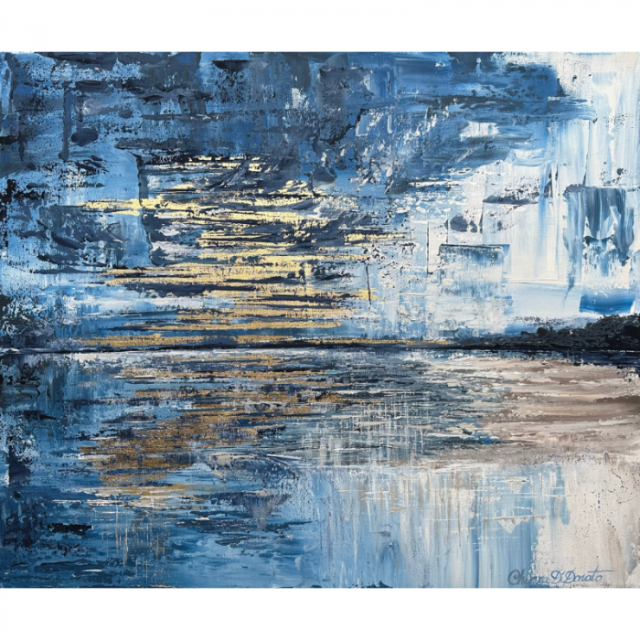 Blue mirror