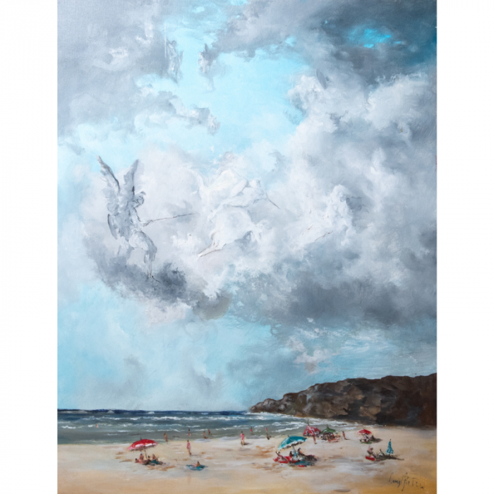 Spiaggia sull'oceano Cantabria