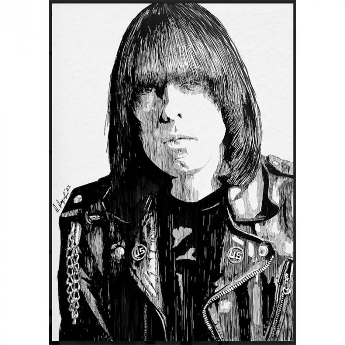 Johnny Ramone portrait