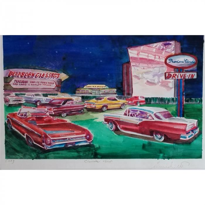 Drive-in at midnight