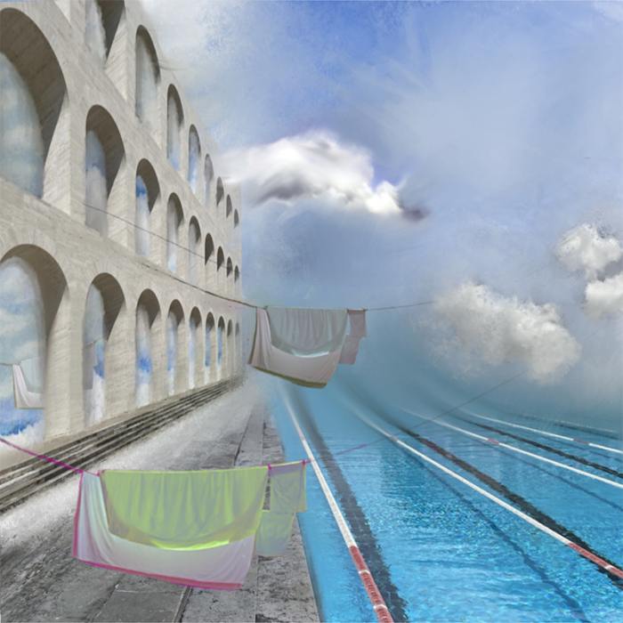 "Welcome to nowhere" mental map of Rome summer