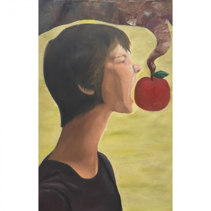 La donna e la mela