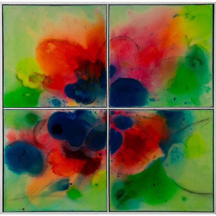 Pop Flower quadrittico