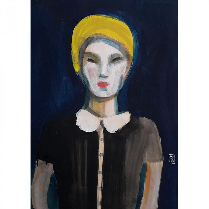Turbante giallo
