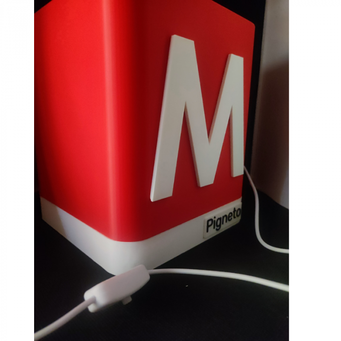 metro lampada icon