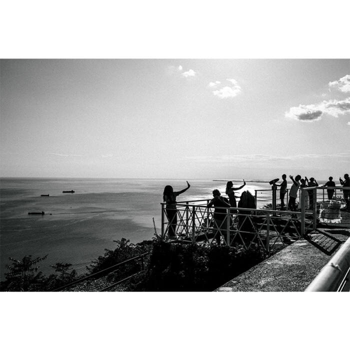 Turisti a Monte Grisa