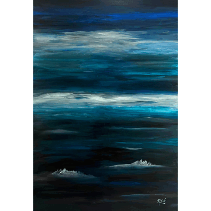 Stormy sea